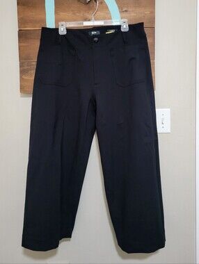 Maeve Black The Colette High Rise Casual Pants Size 16